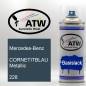 Preview: Mercedes-Benz, CORNETITBLAU Metallic, 228: 400ml Sprühdose, von ATW Autoteile West.
